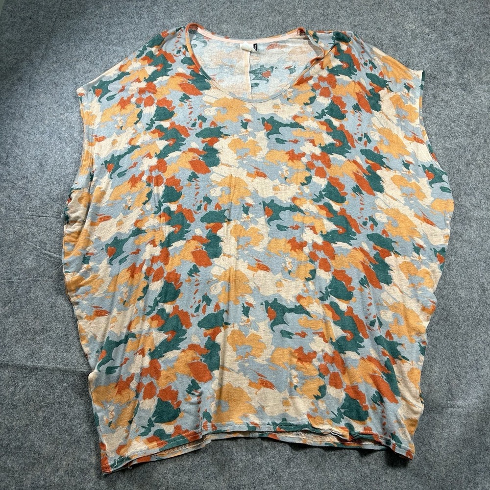 Anthropologie Akemi + Kin Top Womens Large Multicolor Oversized Blouse